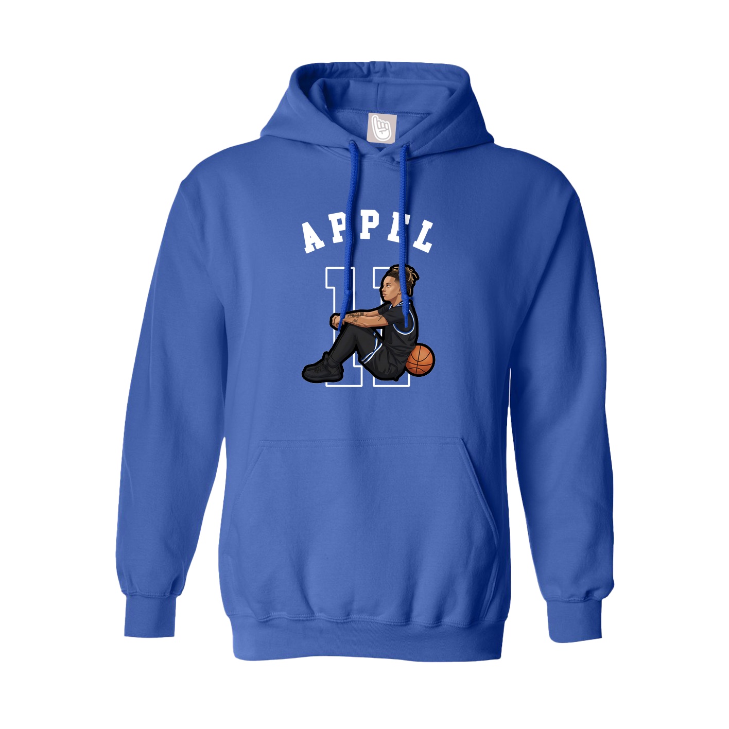 Youth Hoodie — Shirsey Arch in Royal
