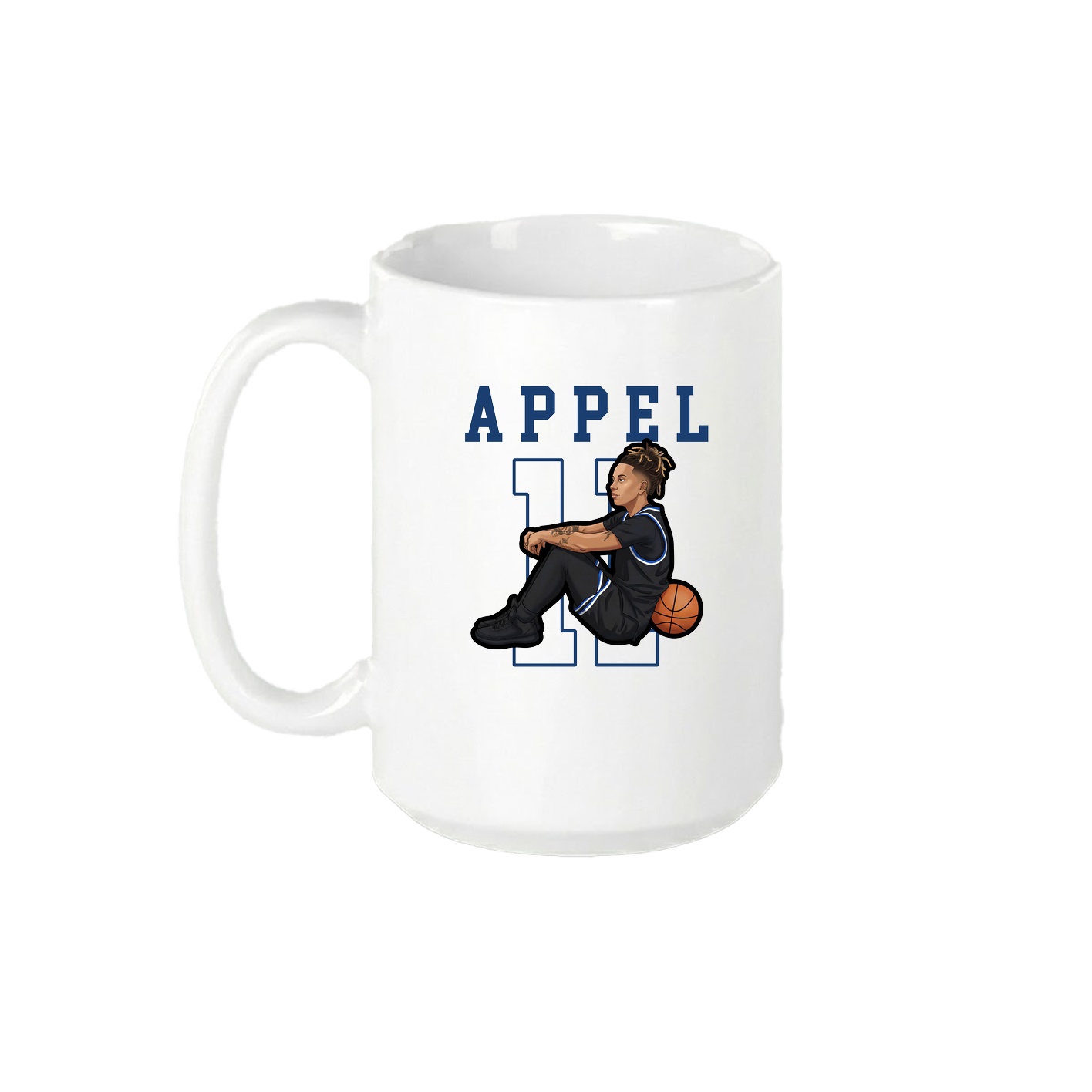 15oz Coffee Mug — Shirsey in White