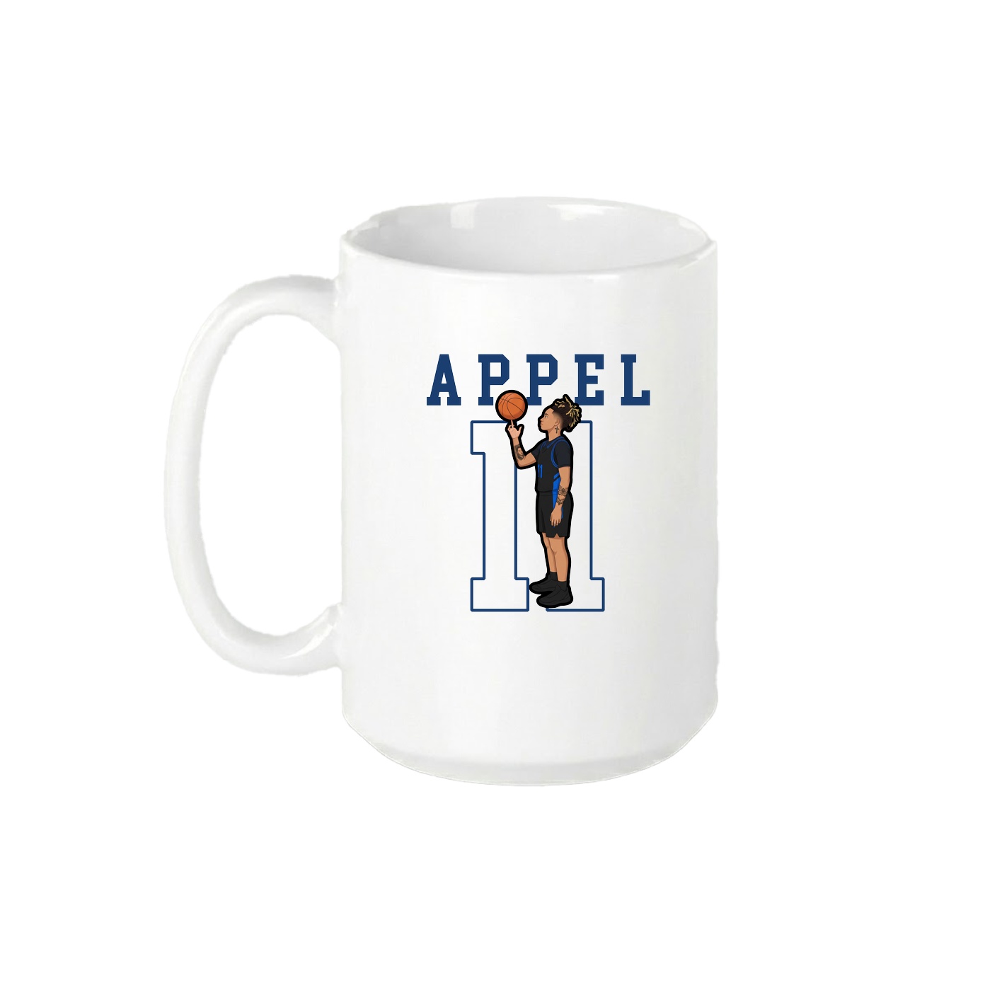 15oz Coffee Mug — Shirsey in White