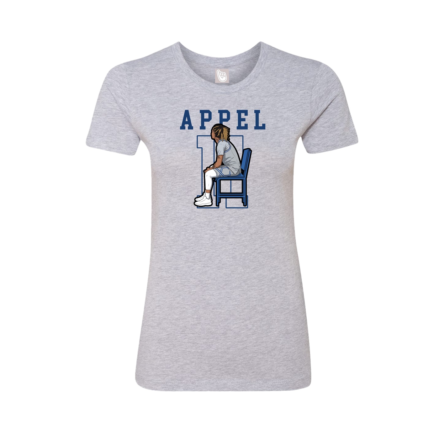 Fitted Women's Tee — Shirsey in Grey