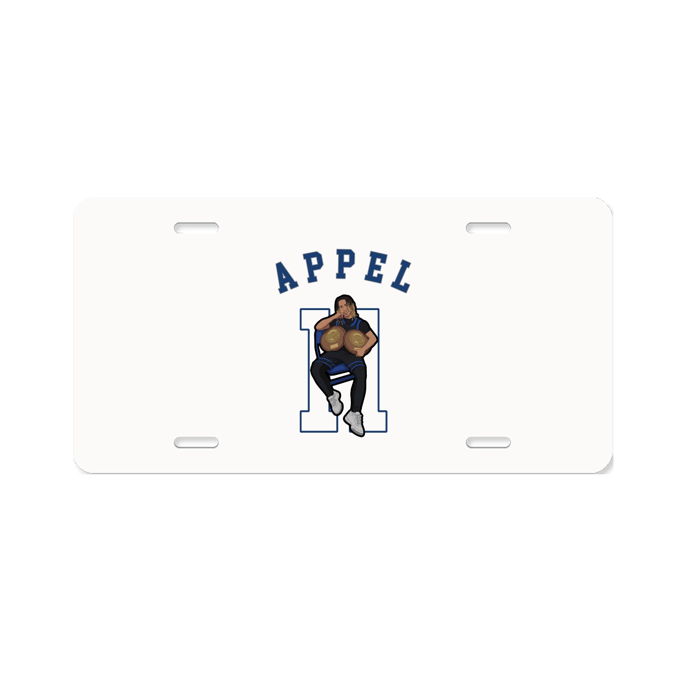License Plate — Shirsey Arch in Classic