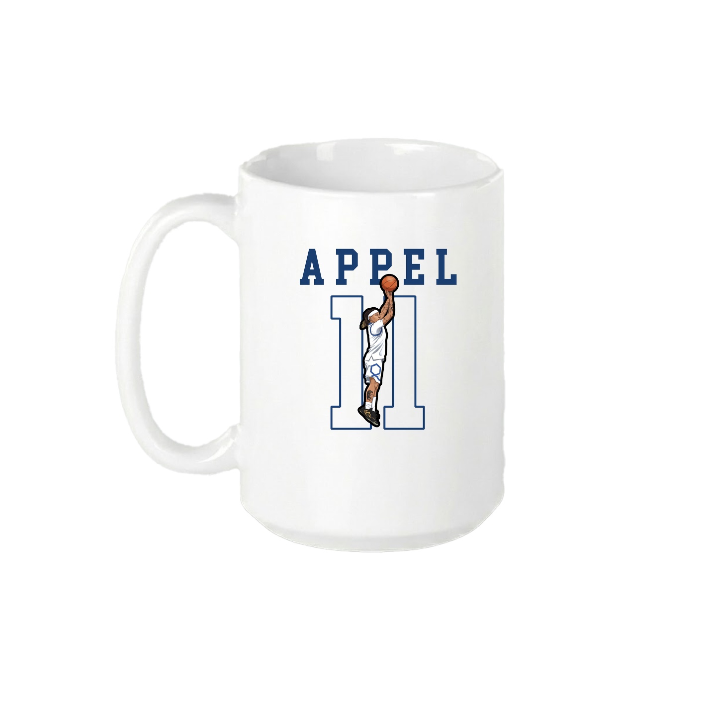 15oz Coffee Mug — Shirsey in White