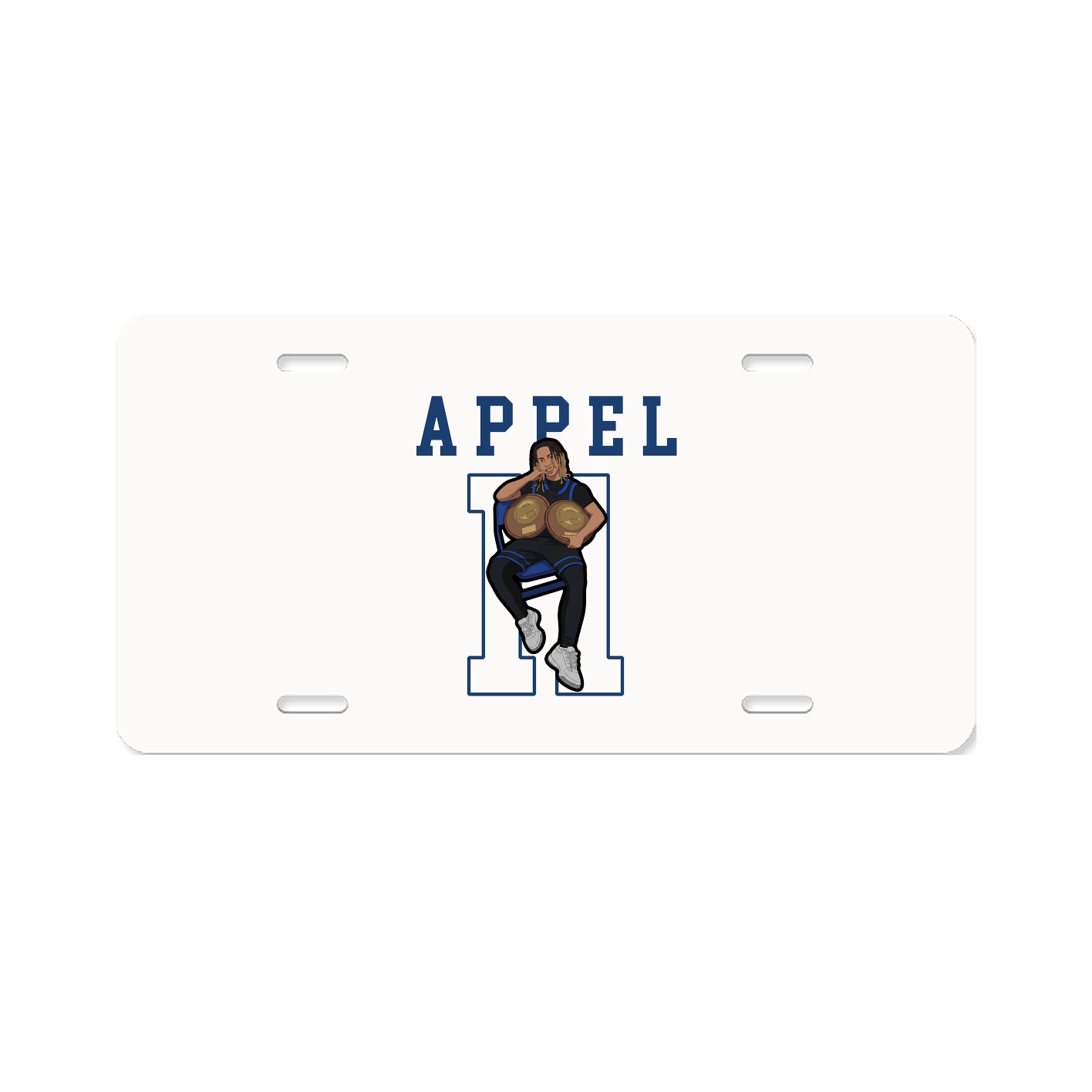License Plate — Shirsey in Classic