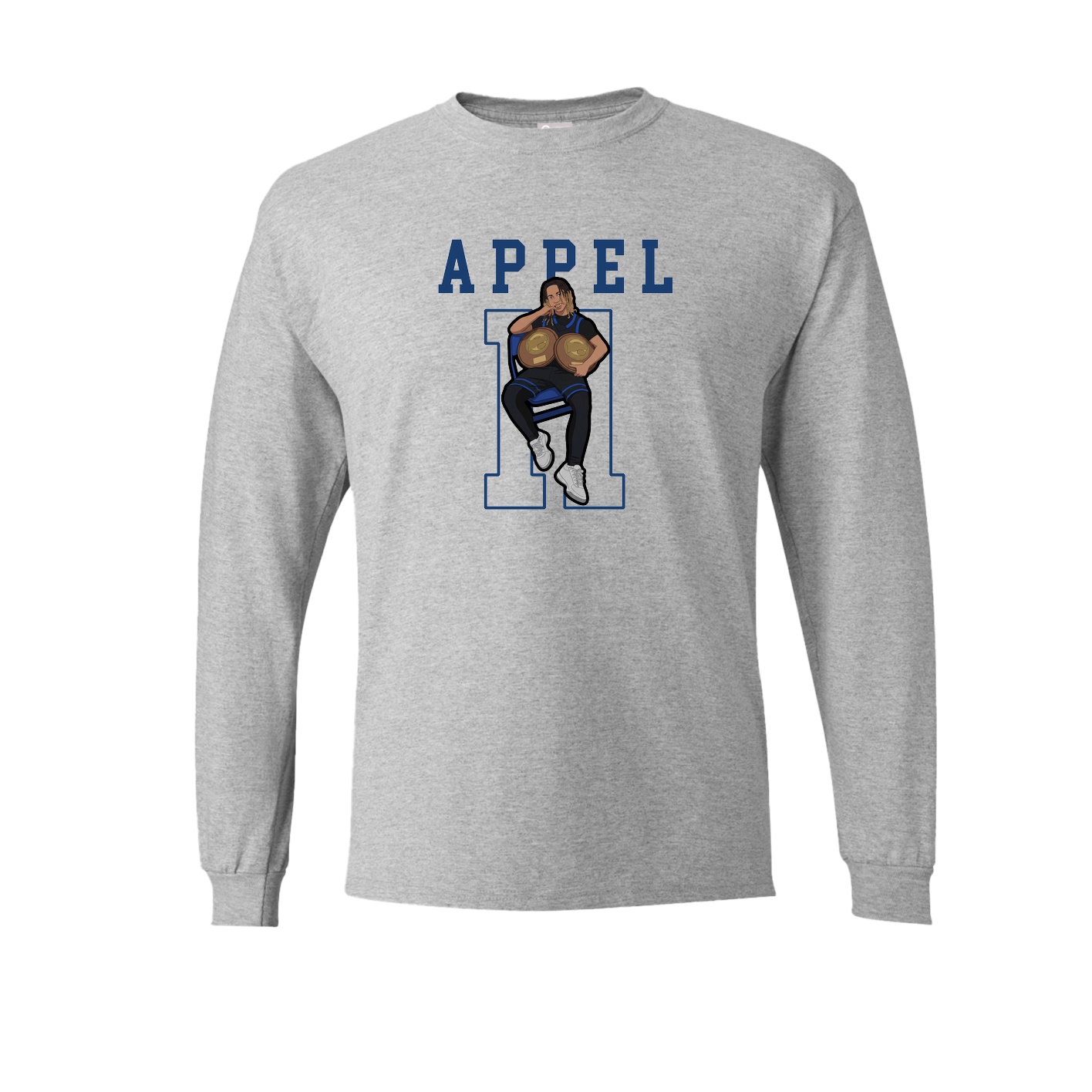 Long Sleeve Tee — Shirsey in Grey
