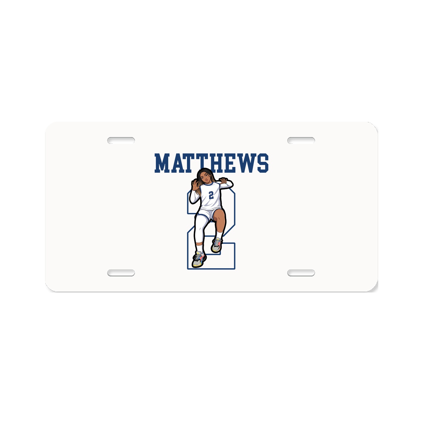 License Plate — Shirsey in Classic