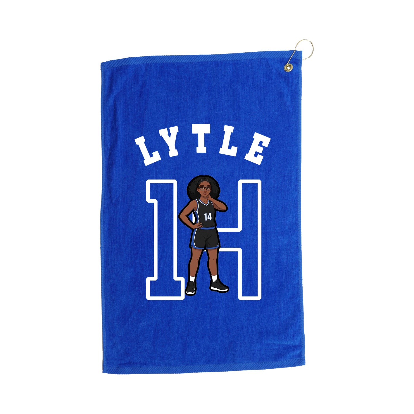 Golf Towel — Shirsey Arch in Royal