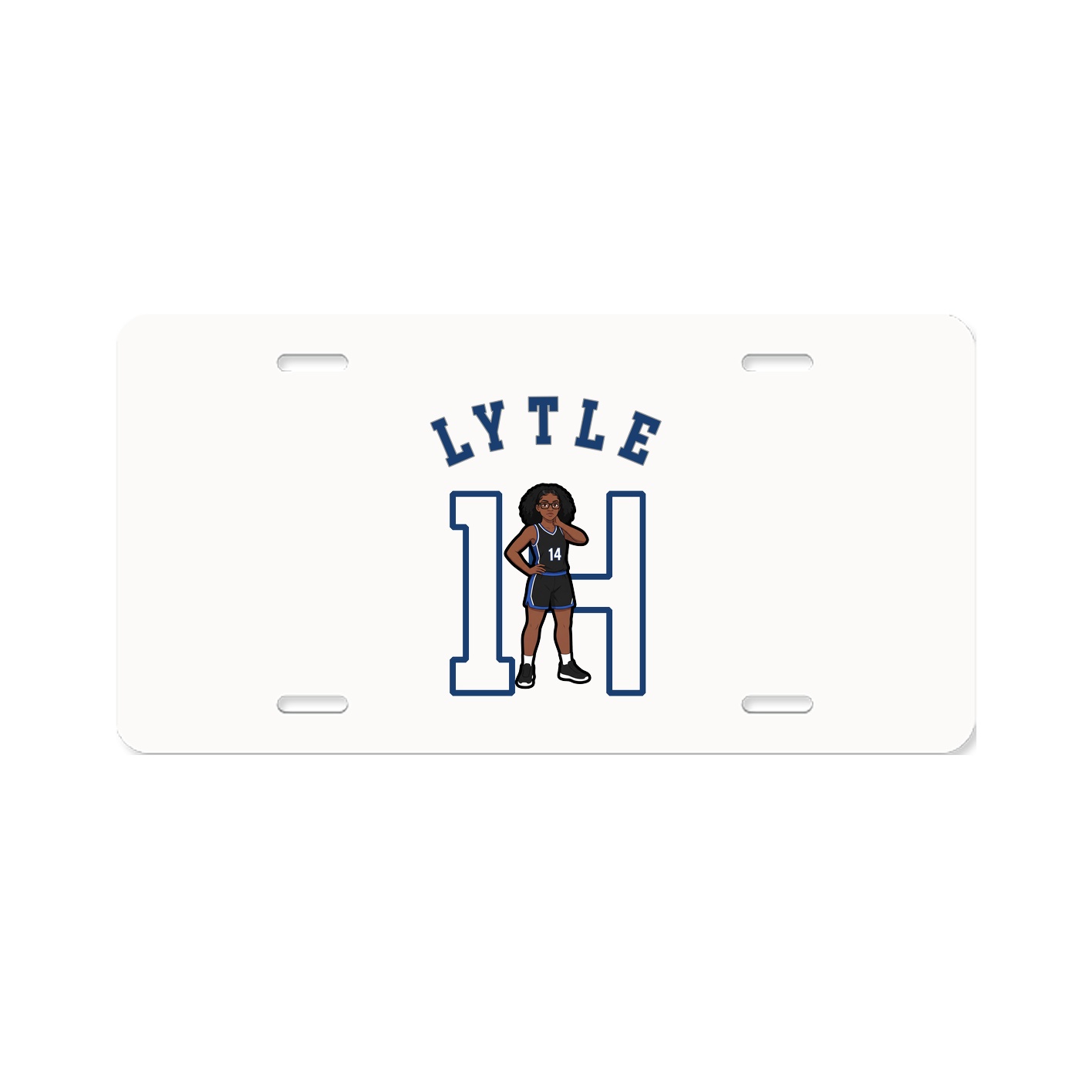 License Plate — Shirsey Arch in Classic