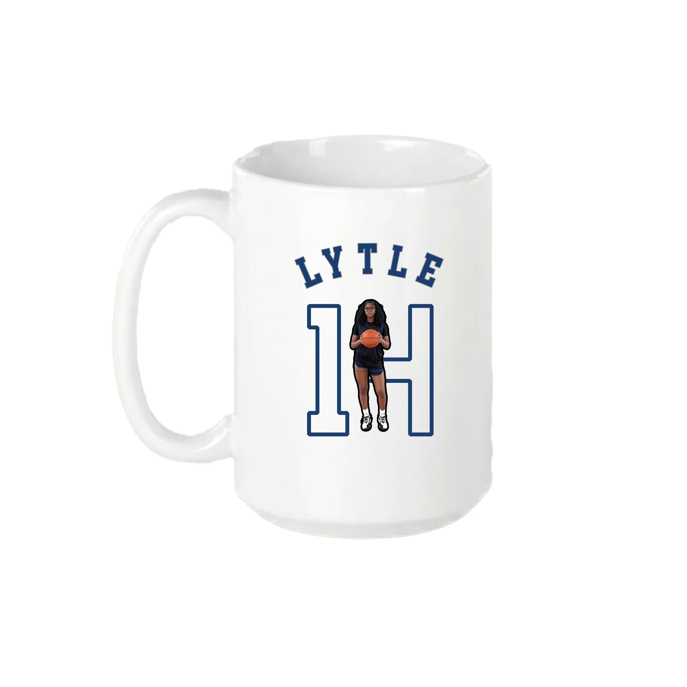 15oz Coffee Mug — Shirsey Arch in White