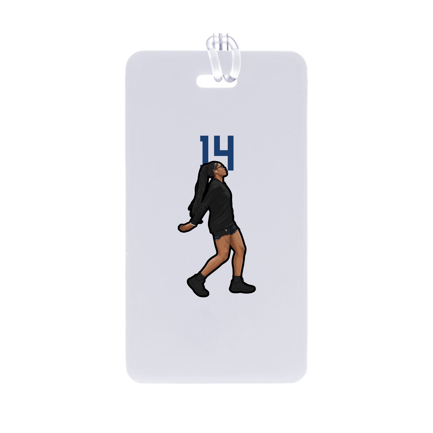 Bag Tag — Number Top in Classic
