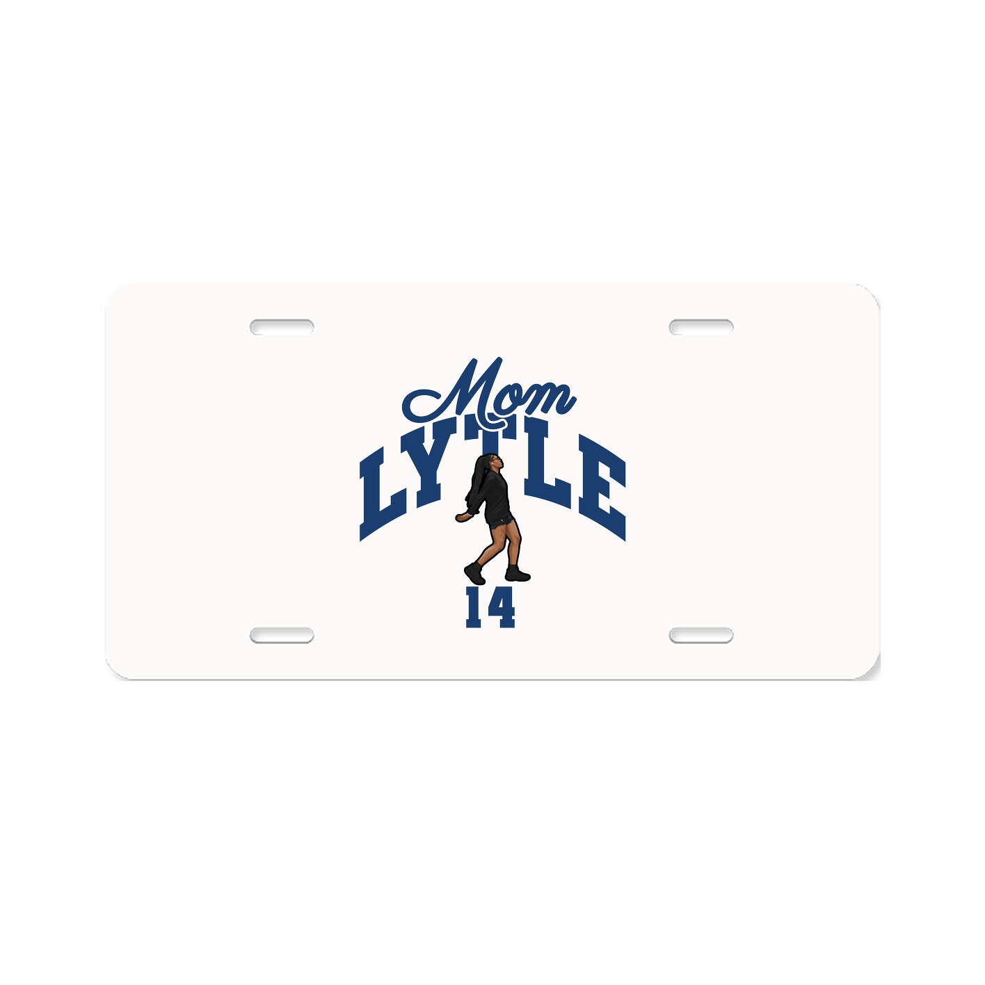 License Plate — Mothers Day Arch in Classic