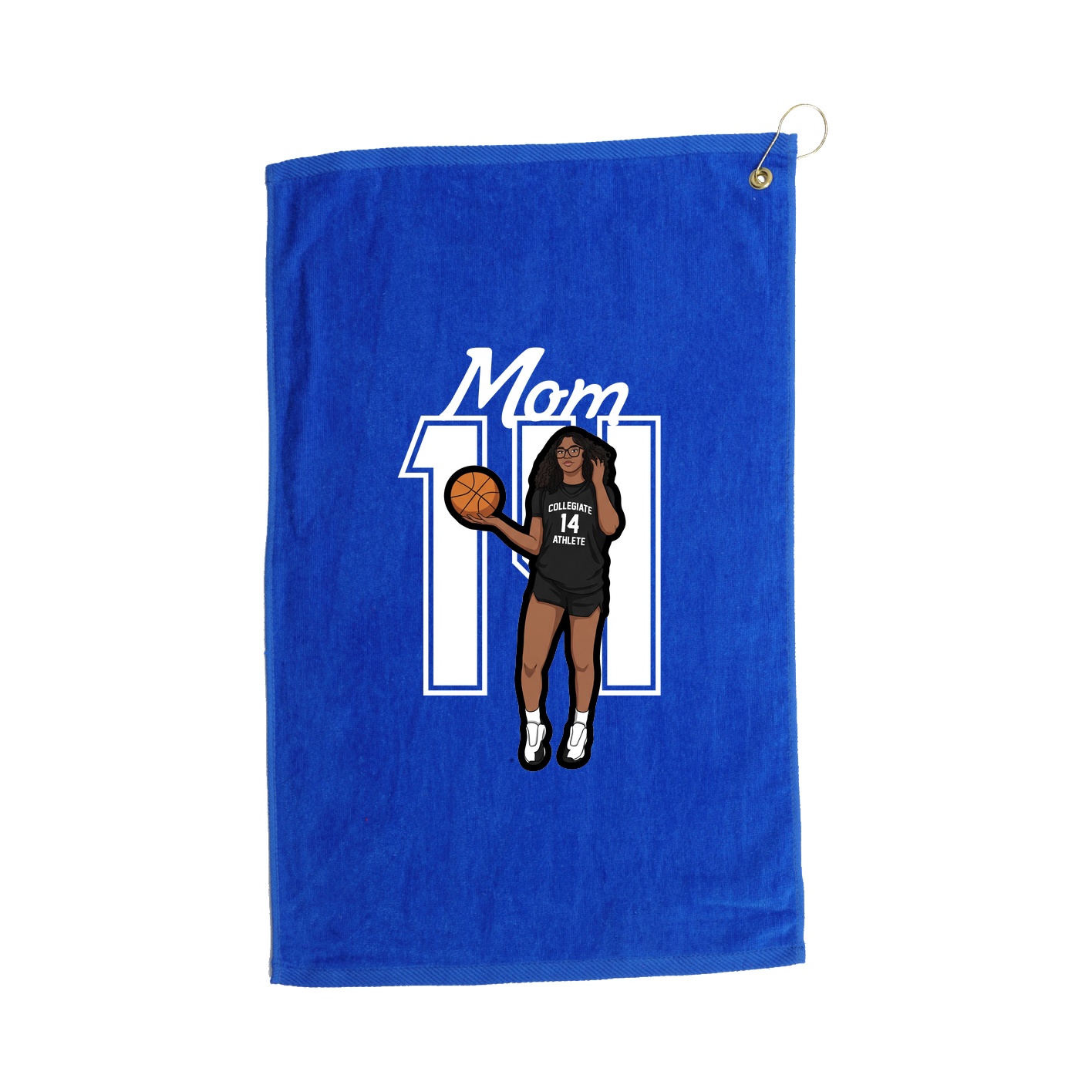 Golf Towel — Mothers Day Shirsey in Royal