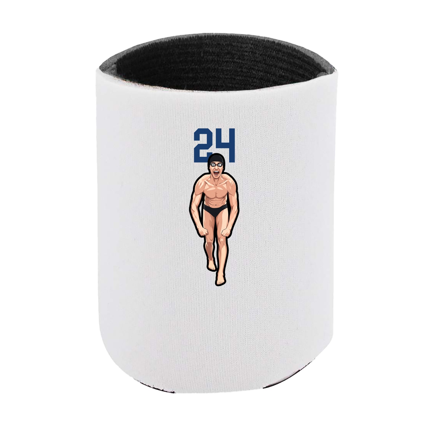 Can Holder — Number Top in White