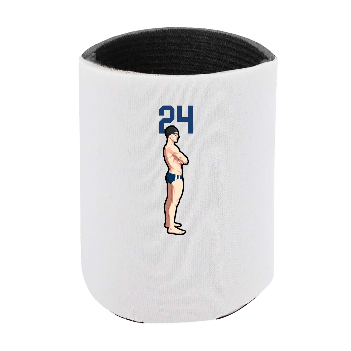 Can Holder — Number Top in White