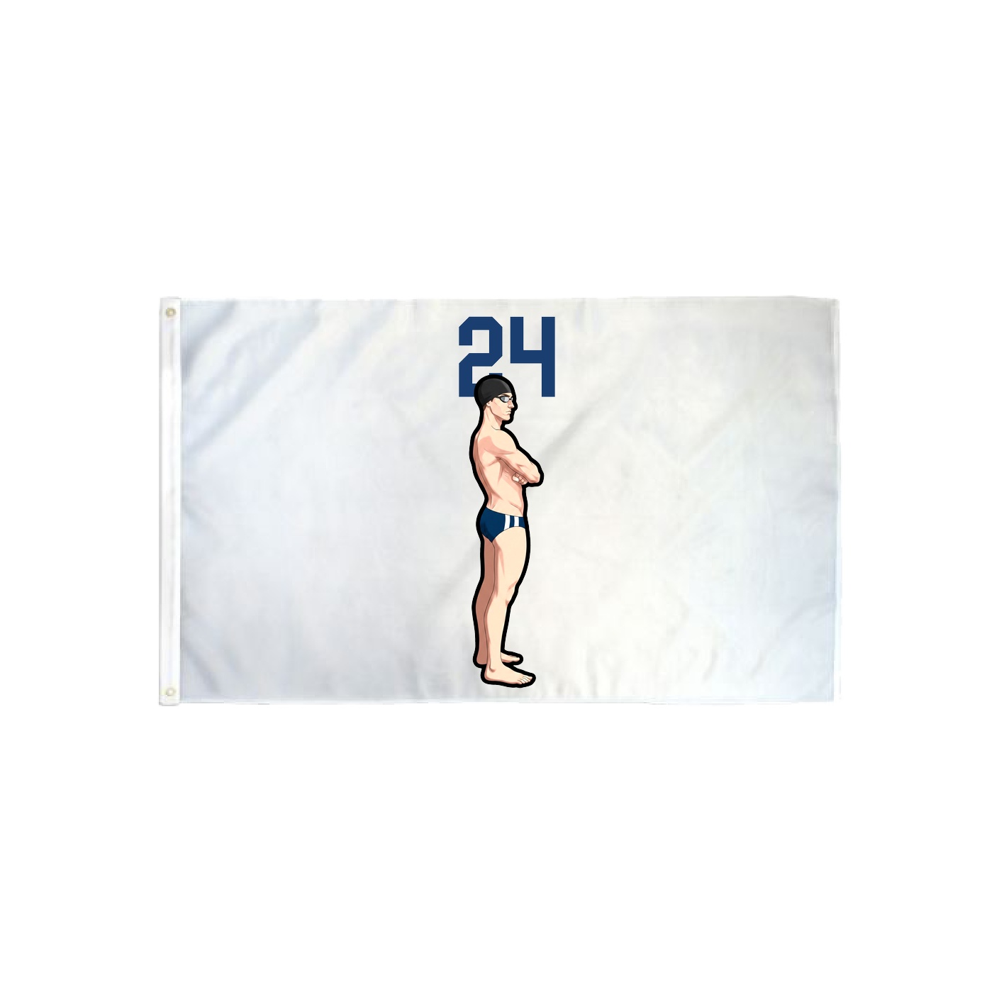 3x5 Flag — Number Top in Classic