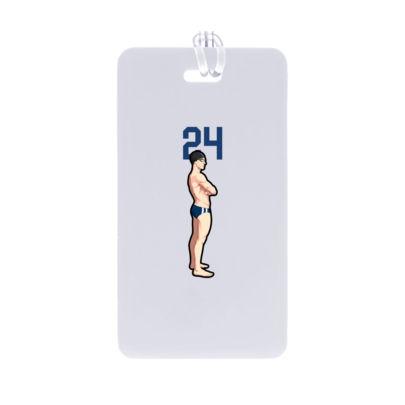 Bag Tag — Number Top in Classic