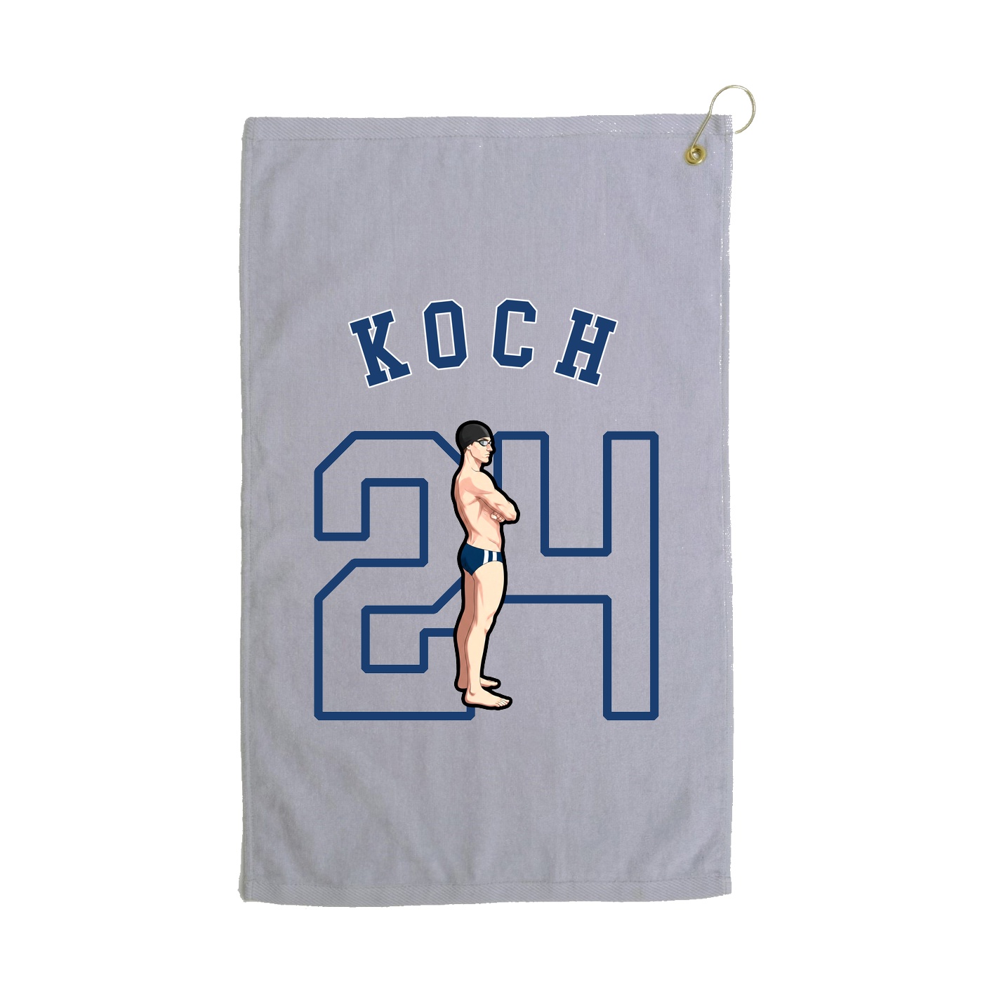 Golf Towel — Shirsey Arch in Grey