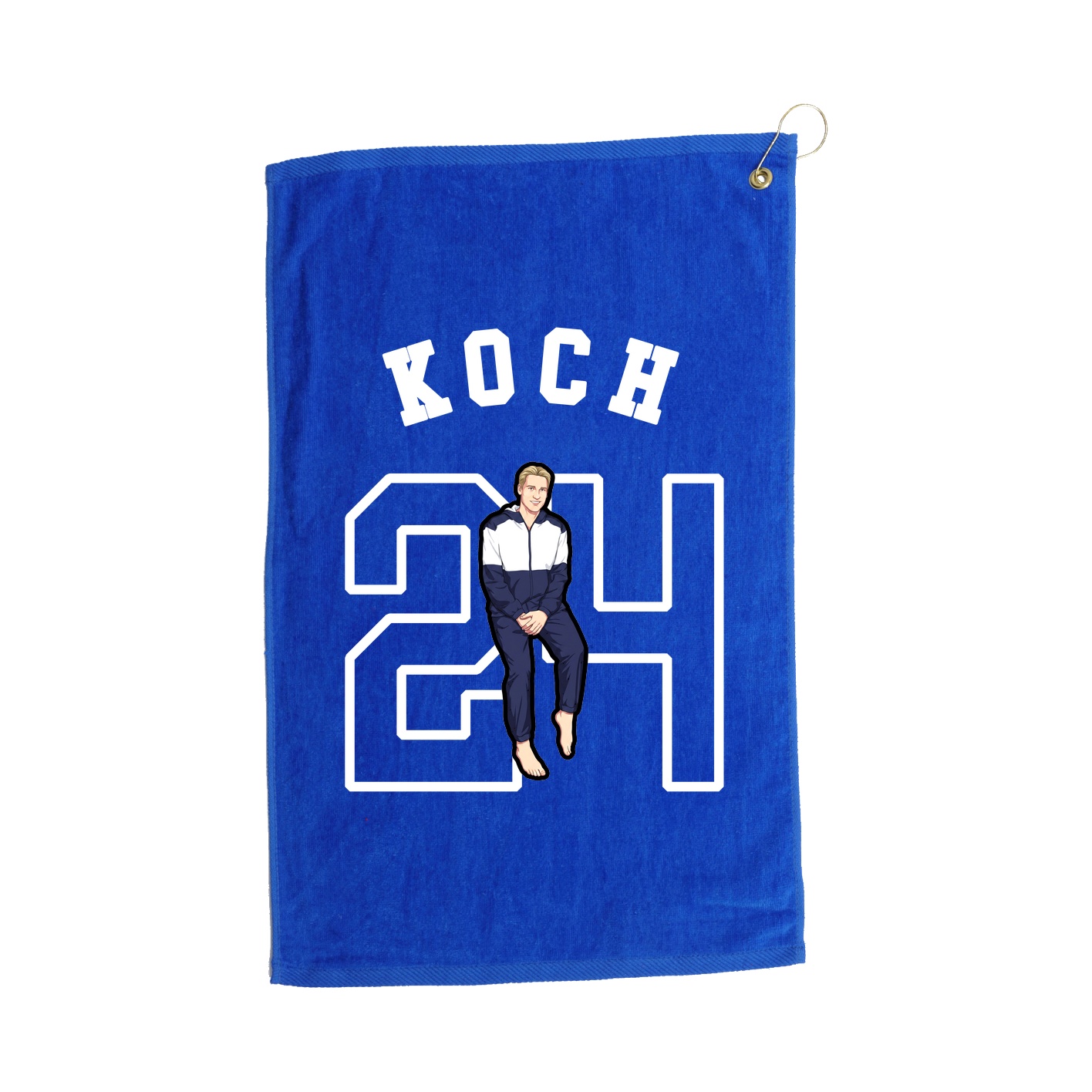 Golf Towel — Shirsey Arch in Royal