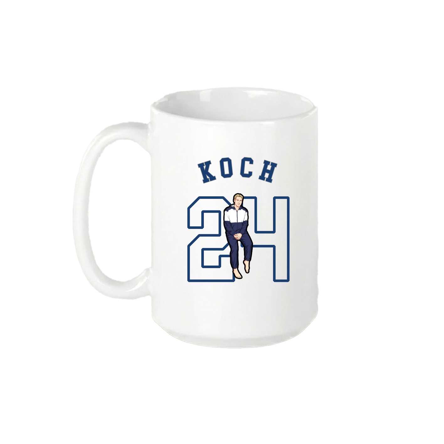 15oz Coffee Mug — Shirsey Arch in White