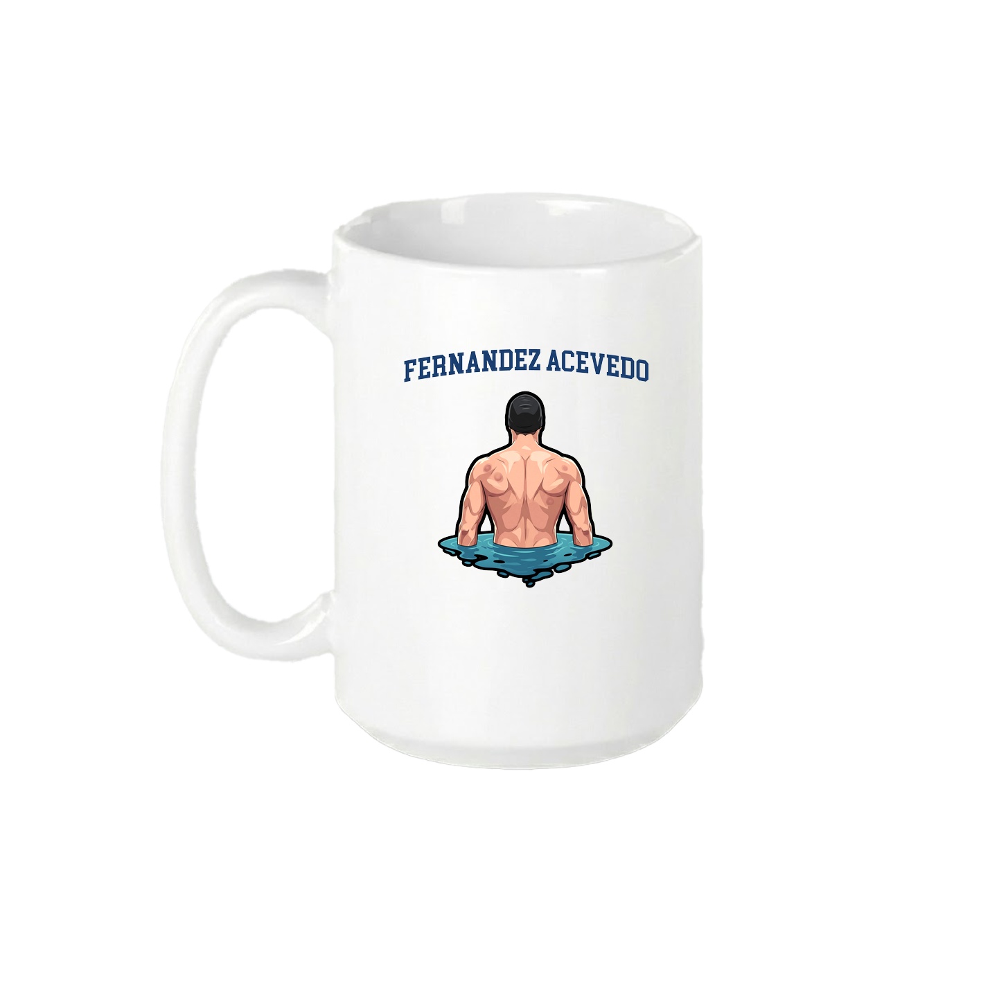 15oz Coffee Mug — Shirsey in White