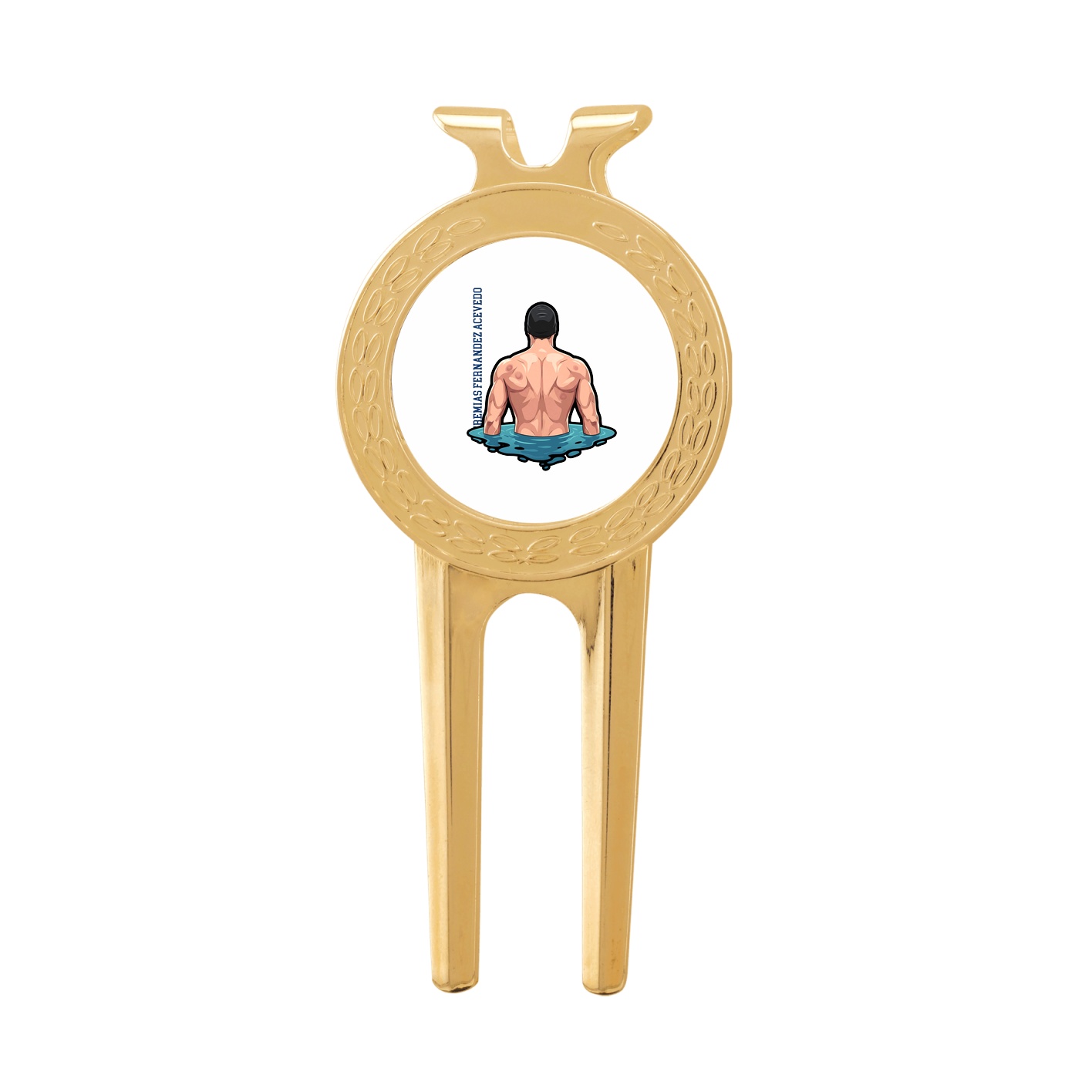 Divot Tool with Ball Marker — Name Vertical in Classic