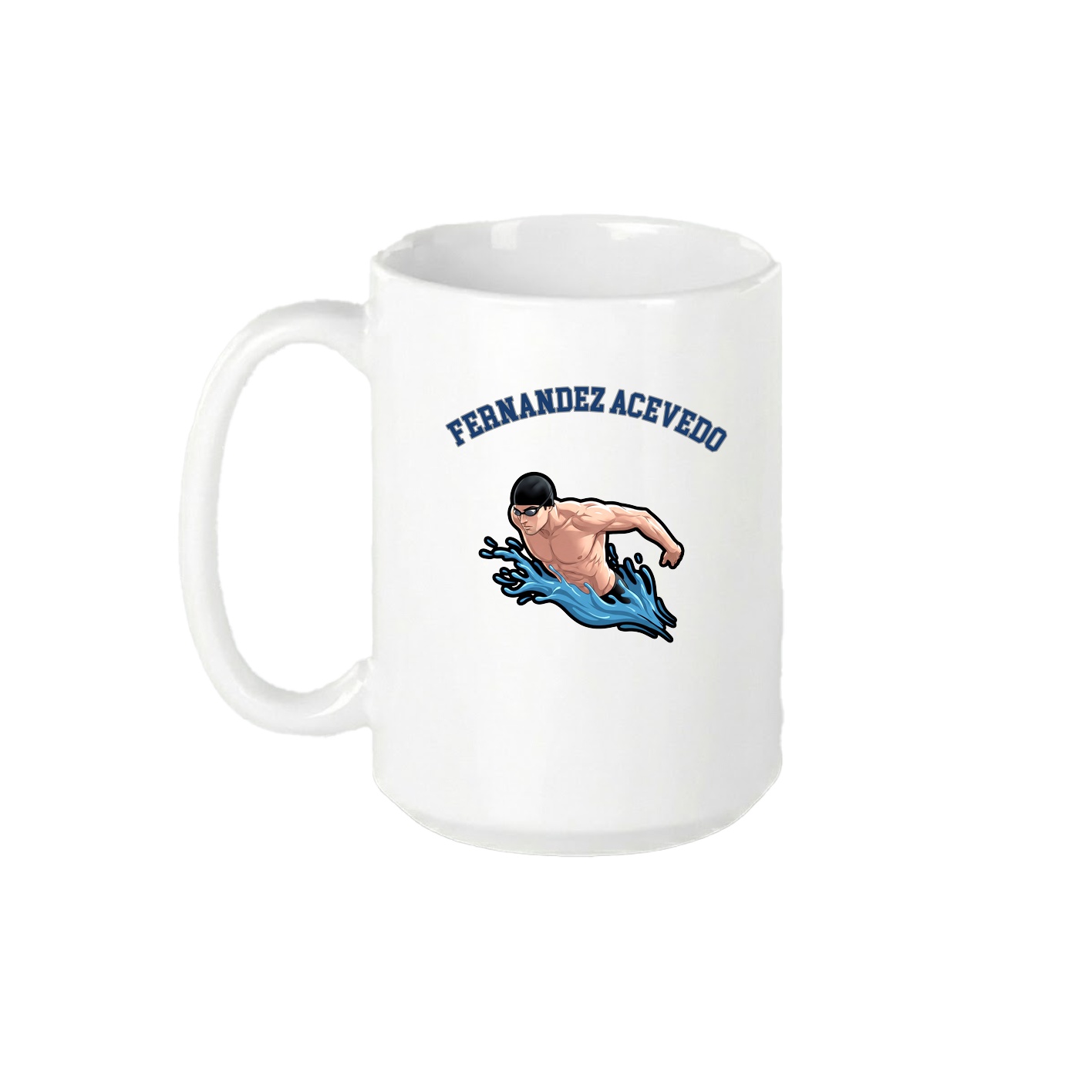 15oz Coffee Mug — Shirsey Arch in White