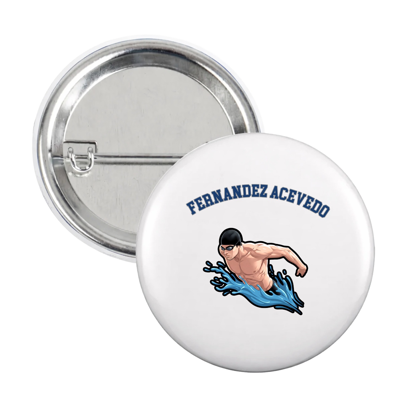 Game Day Button — Shirsey Arch in White