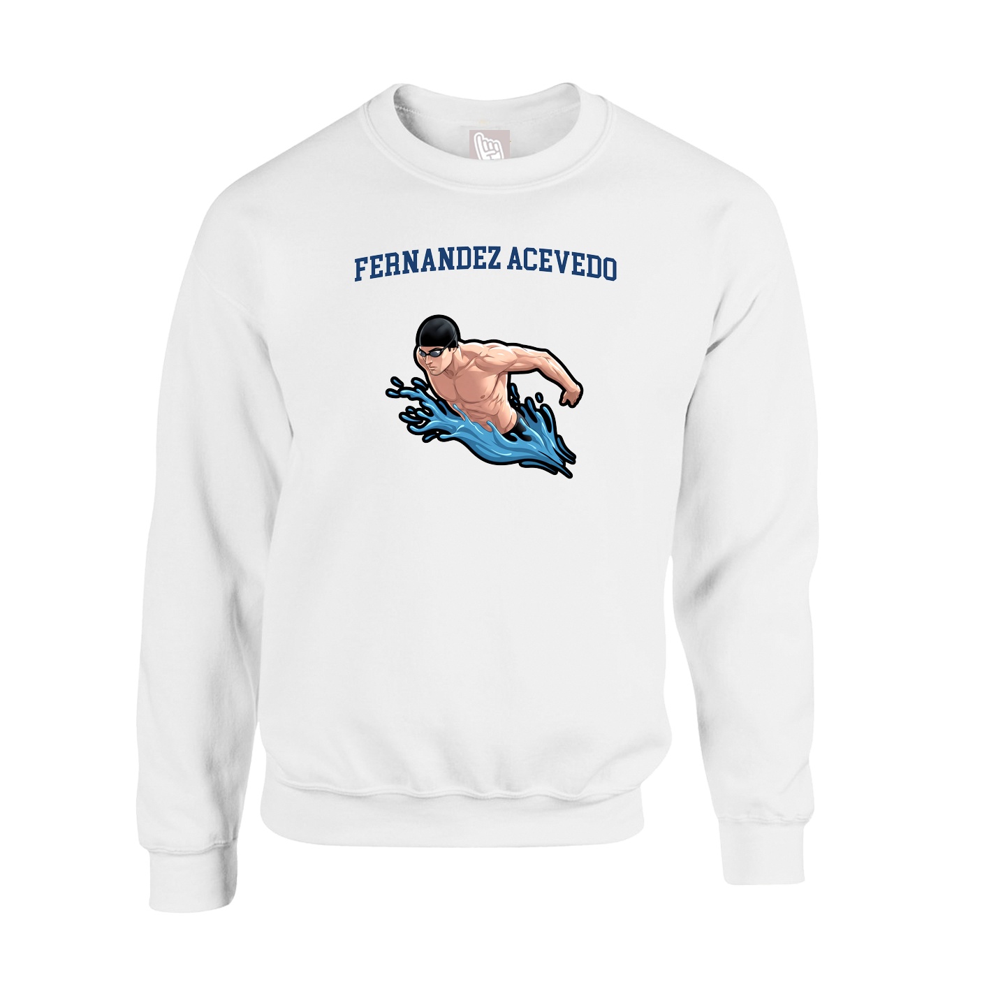 Fleece Crew — Shirsey in White
