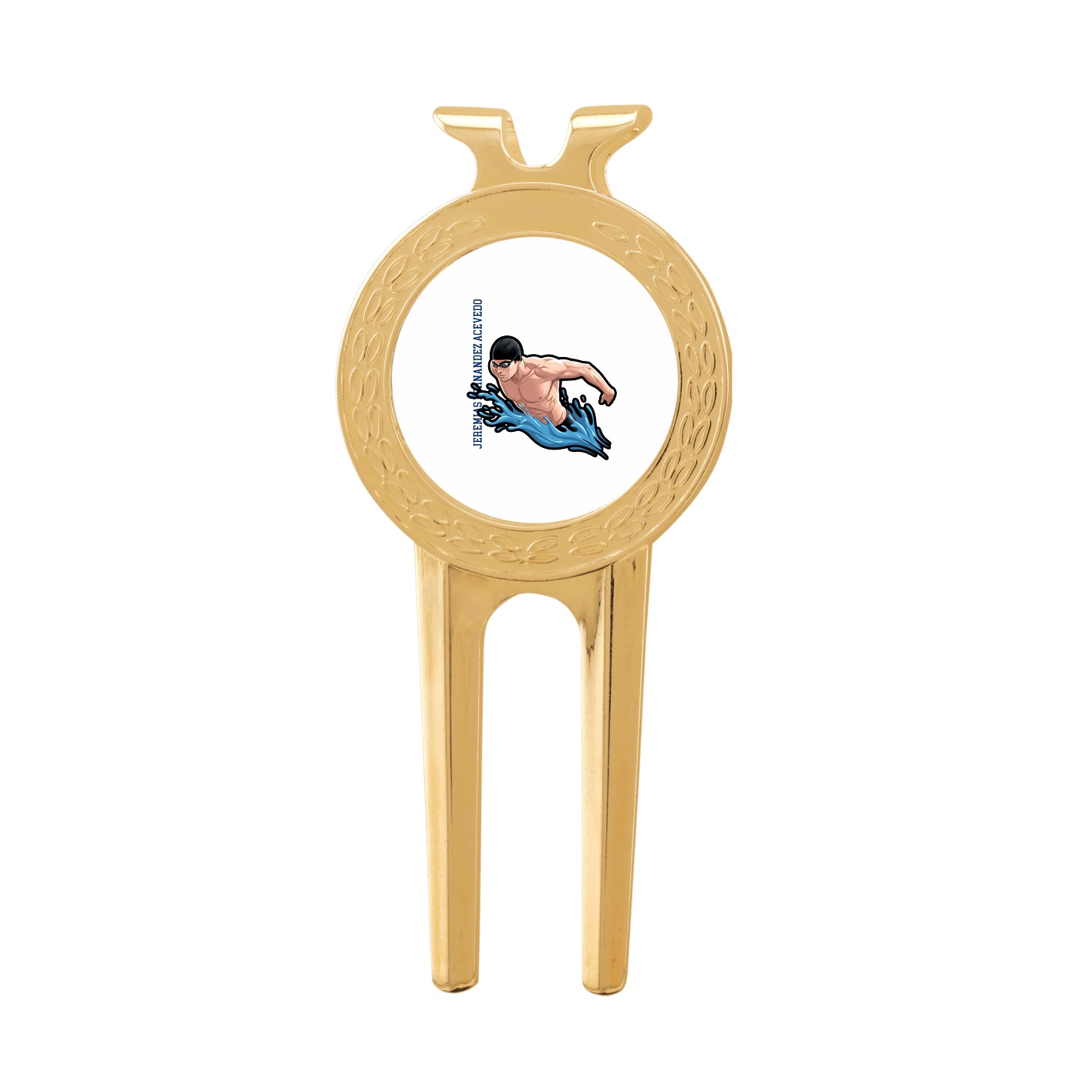 Divot Tool with Ball Marker — Name Vertical in Classic