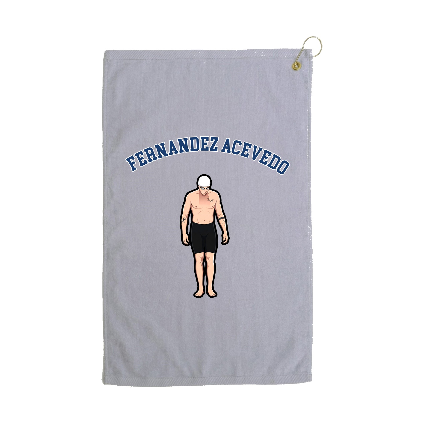 Golf Towel — Shirsey Arch in Grey