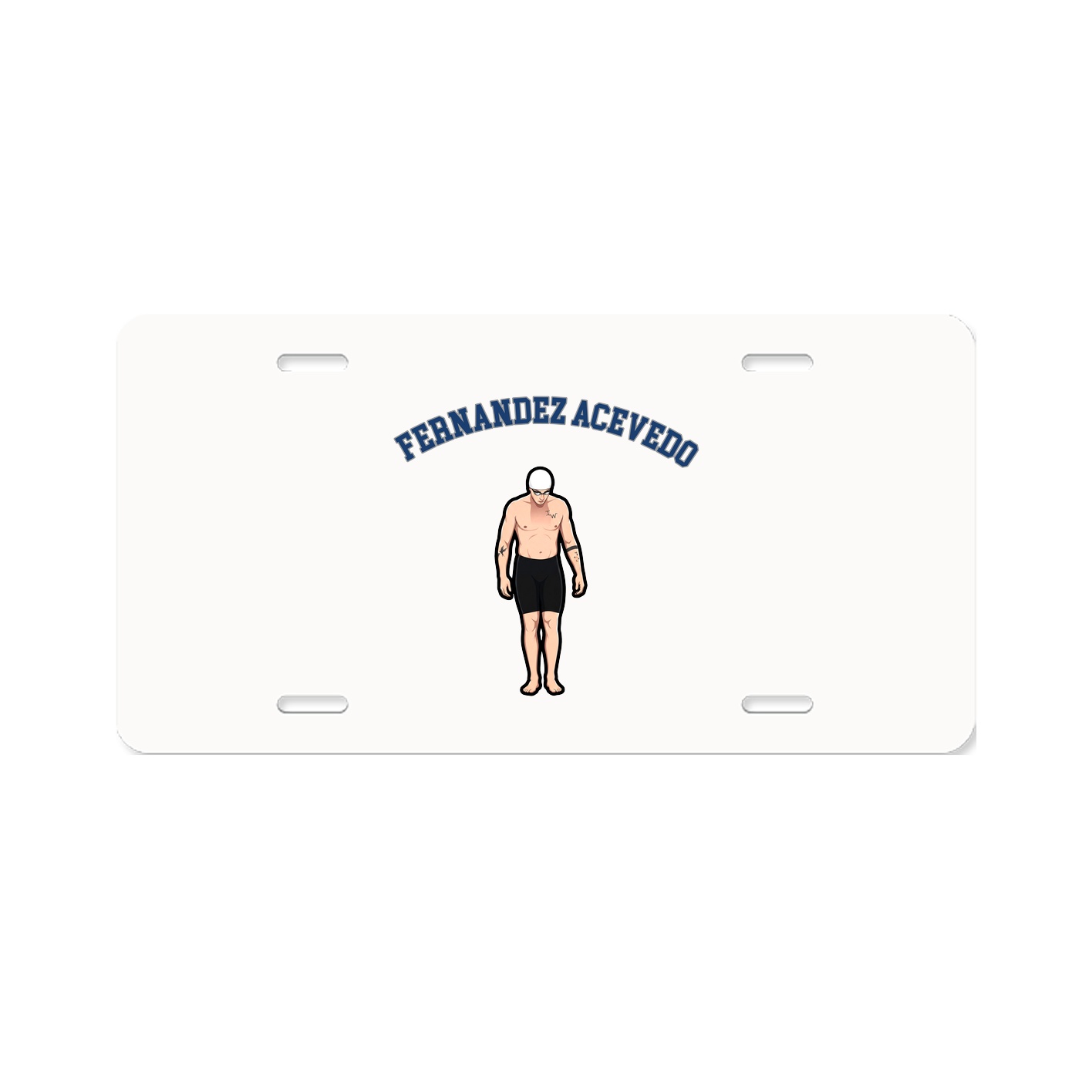 License Plate — Shirsey Arch in Classic