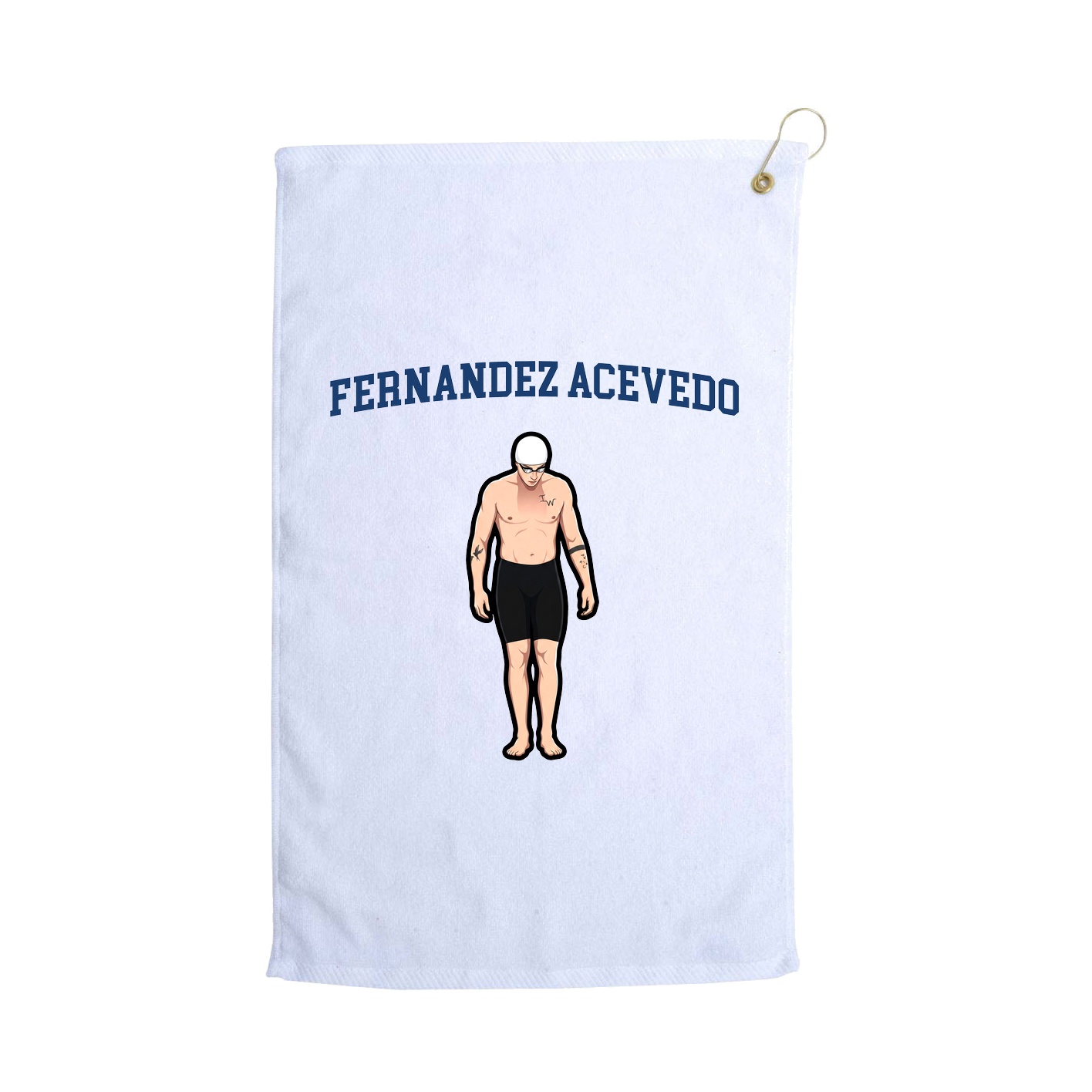 Golf Towel — Shirsey in White