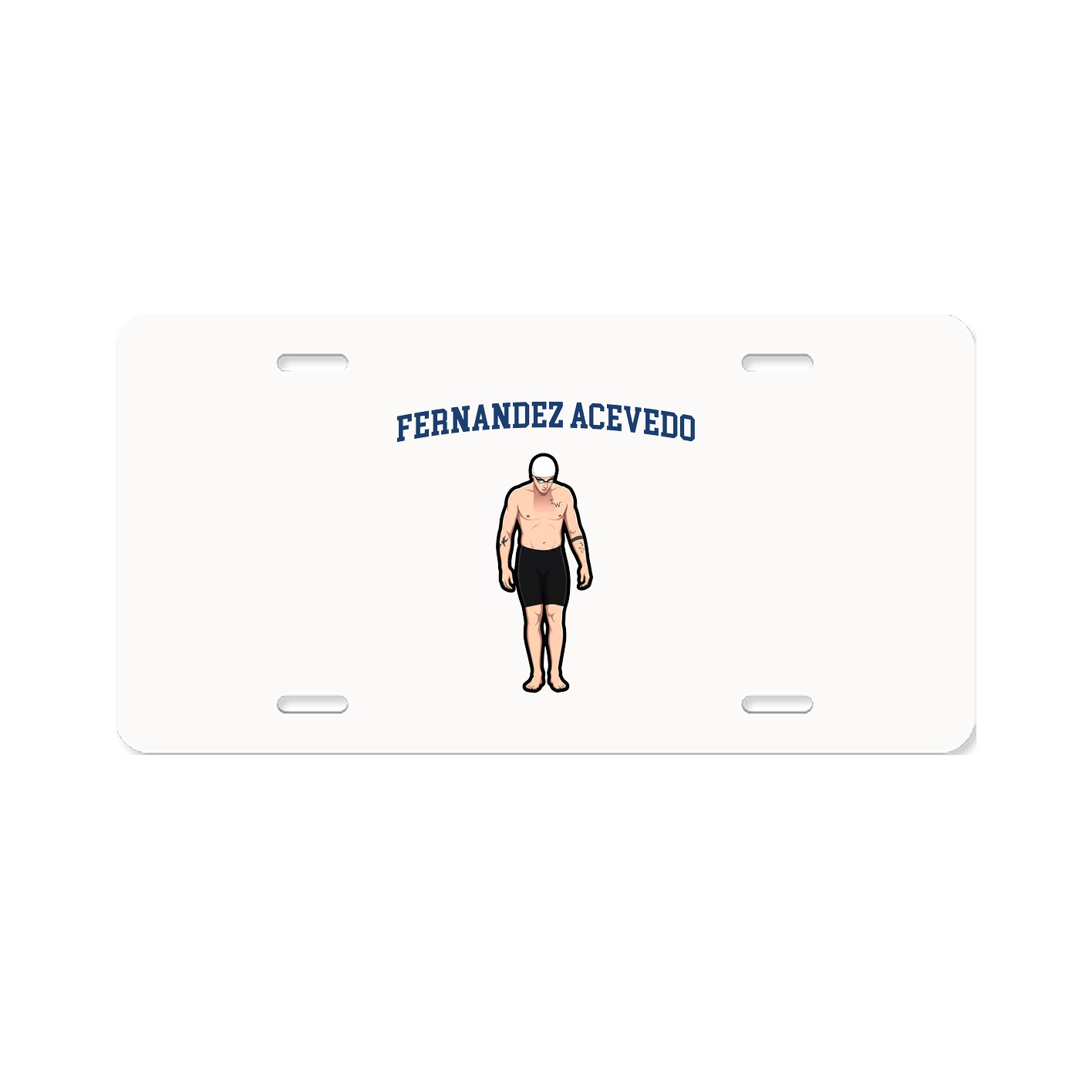 License Plate — Shirsey in Classic