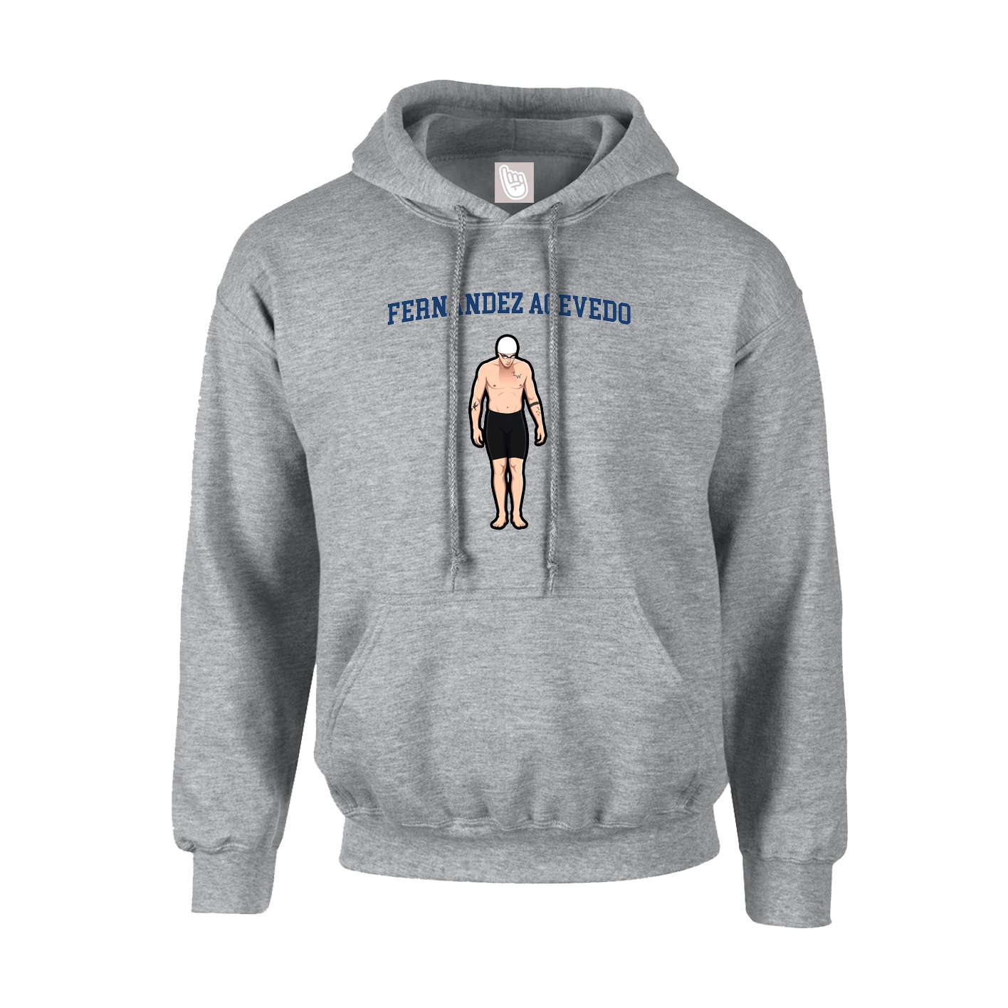 Hoodie — Shirsey in Grey