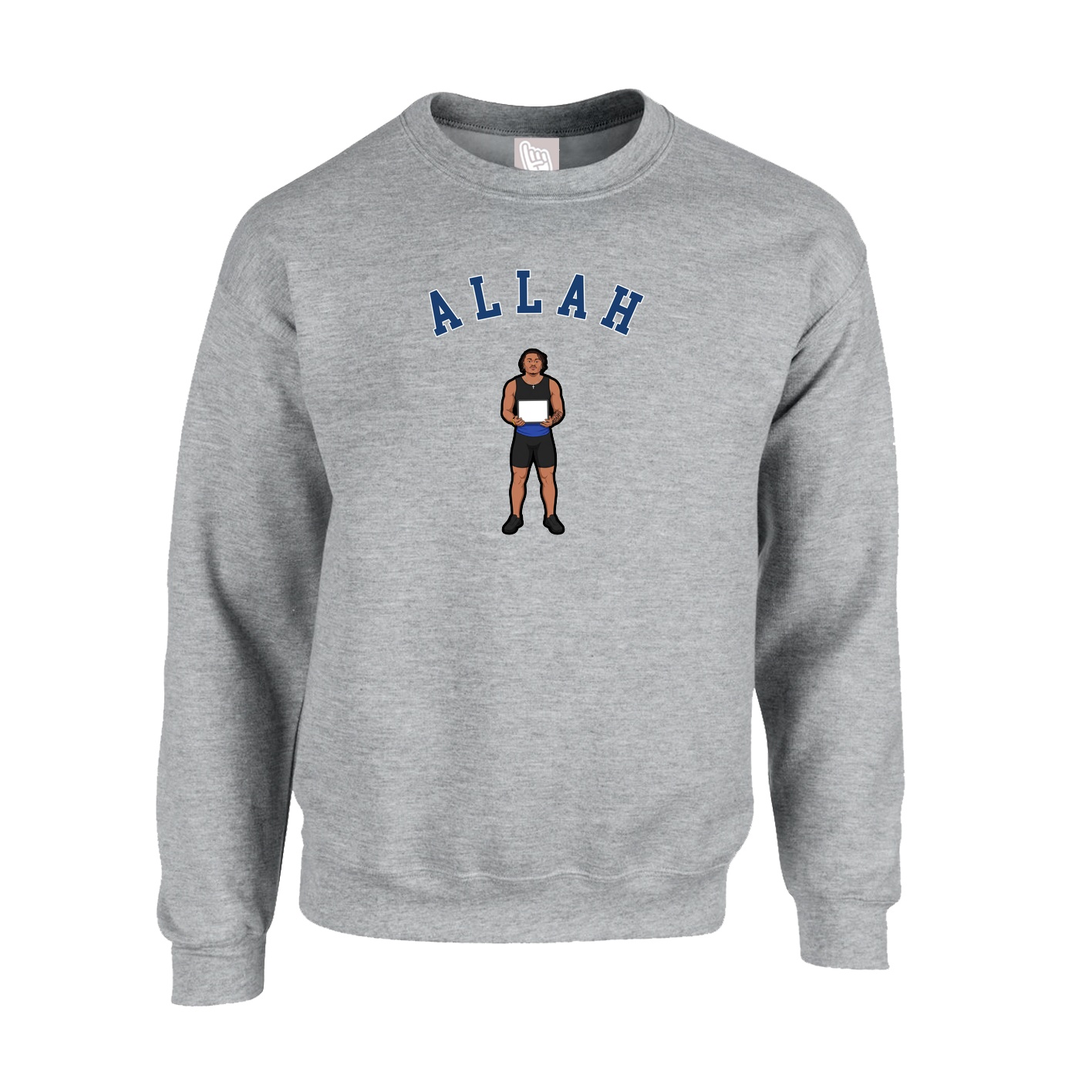 Fleece Crew — Shirsey Arch in Grey