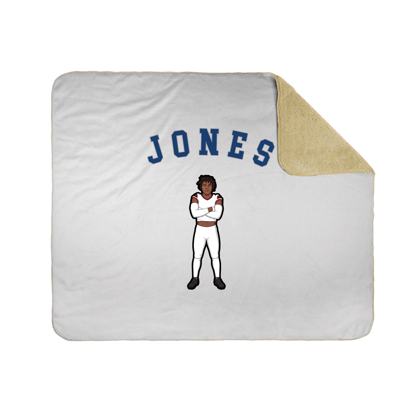 Throw Blanket — Shirsey Arch in White