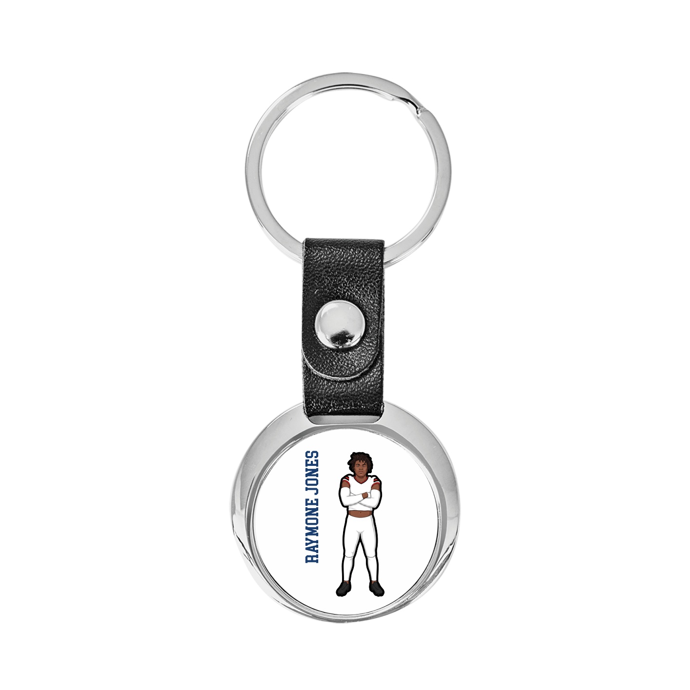 Key Chain — Name Vertical in Classic
