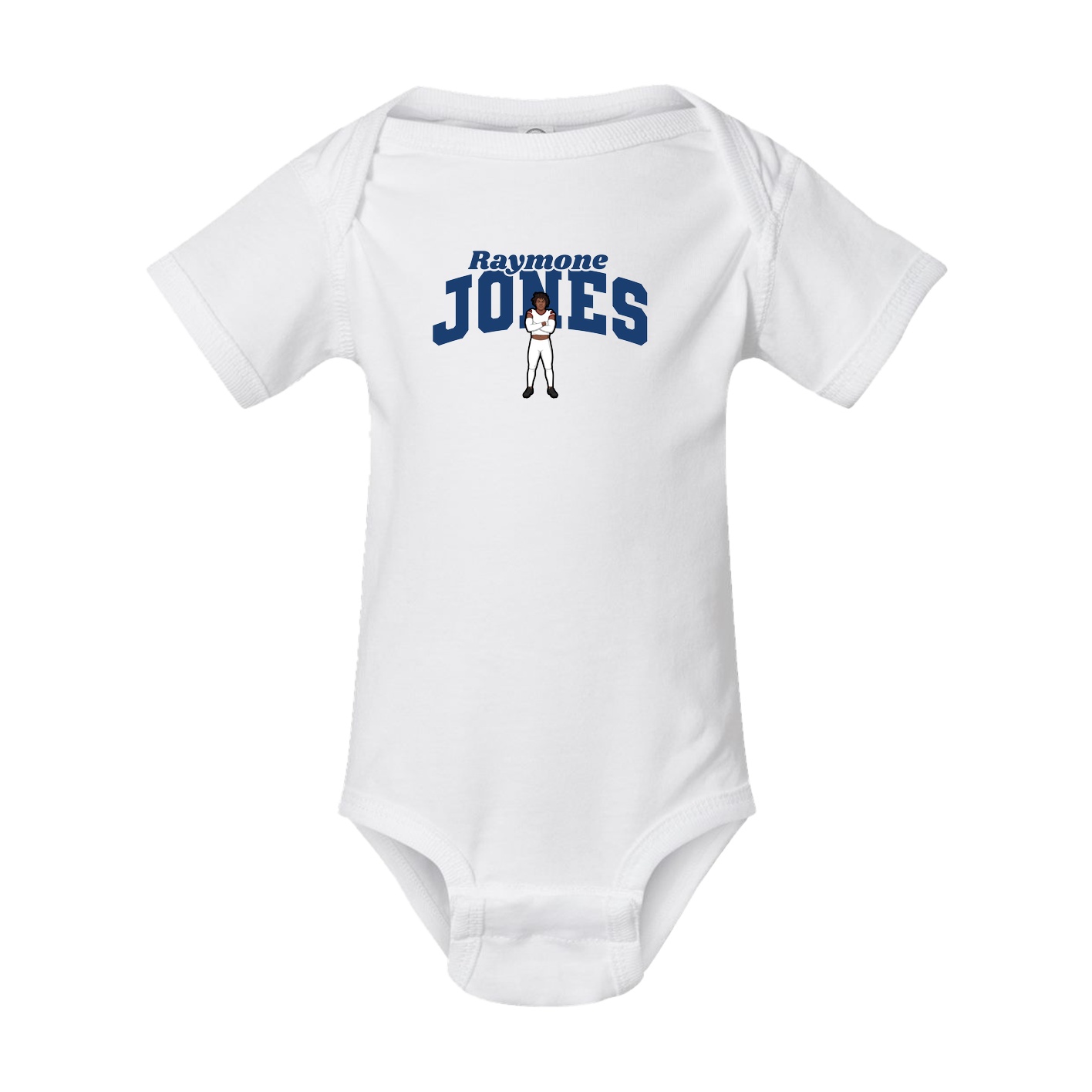 Baby Onesie — Signature Arch in White