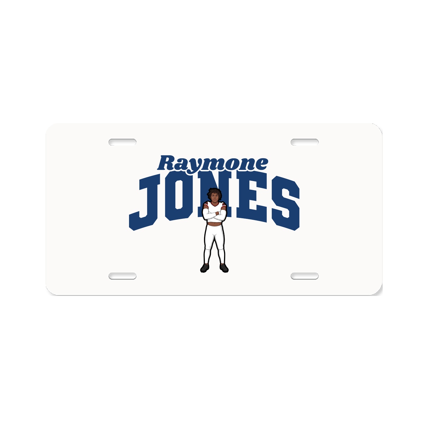License Plate — Signature Arch in Classic