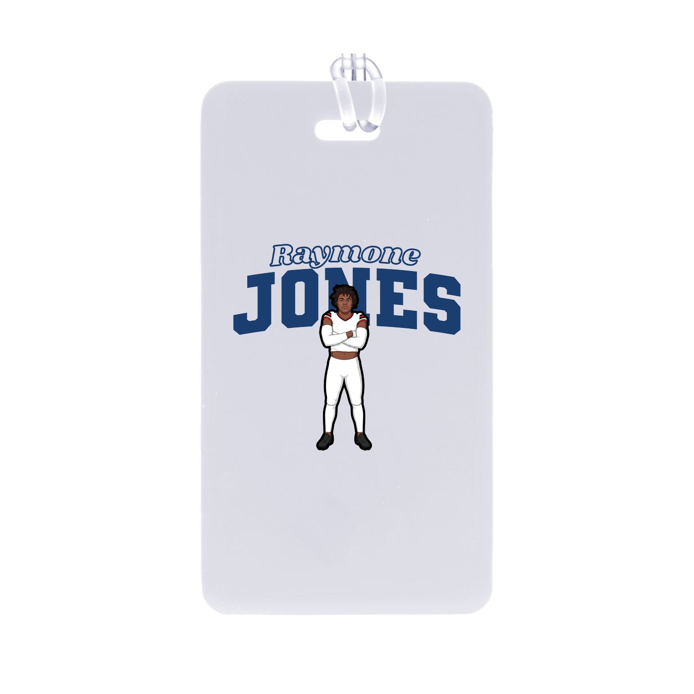 Bag Tag — Name Arch in Classic