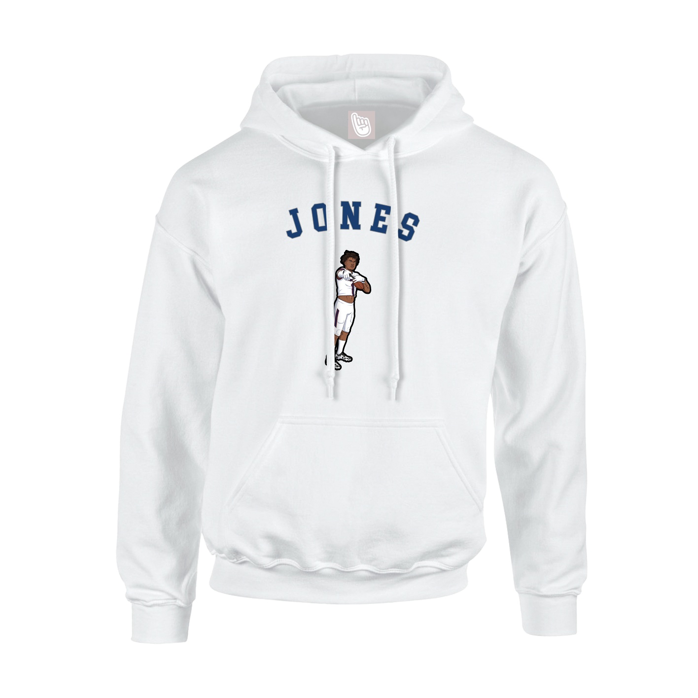 Hoodie — Shirsey Arch in White