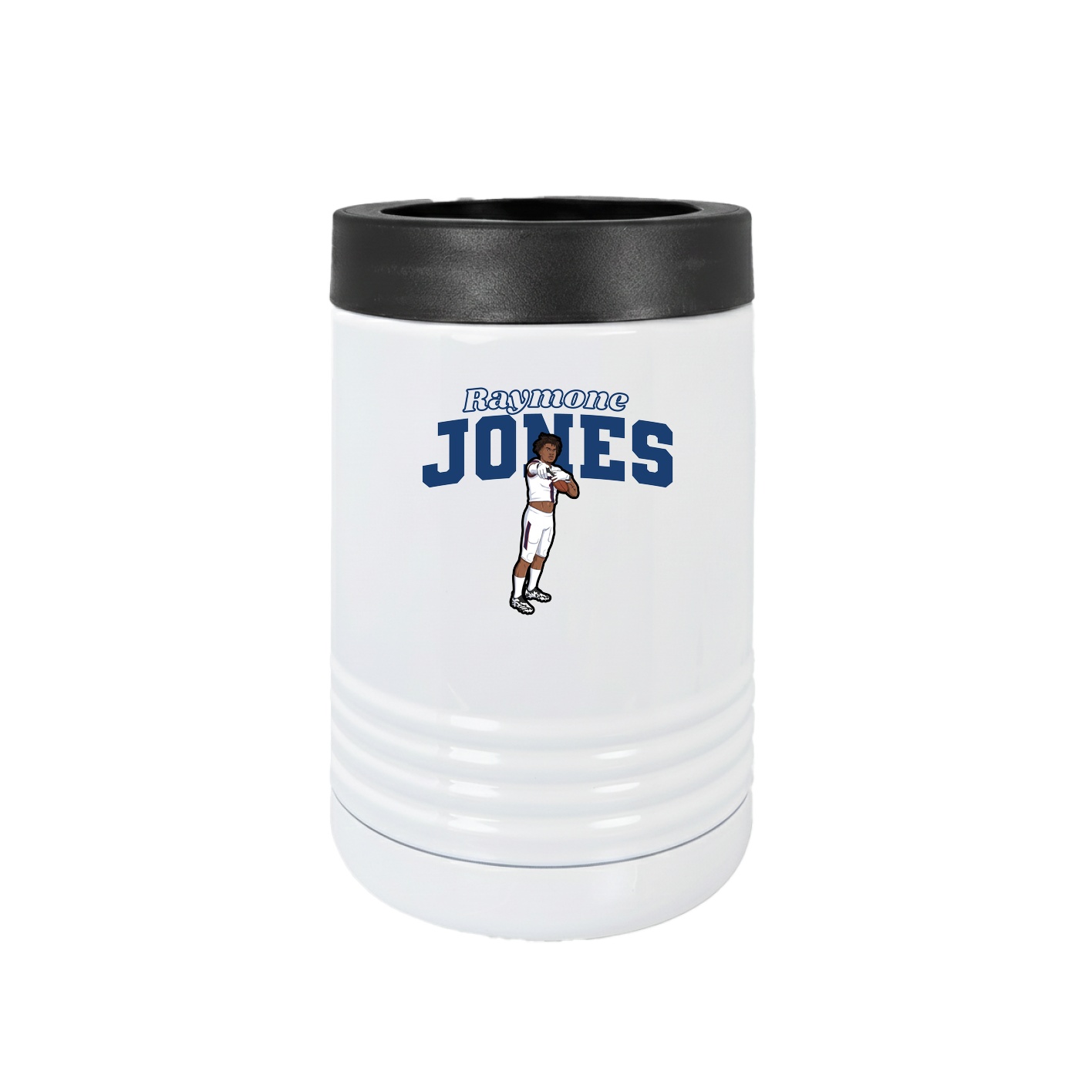 Beverage Holder — Name Arch in White