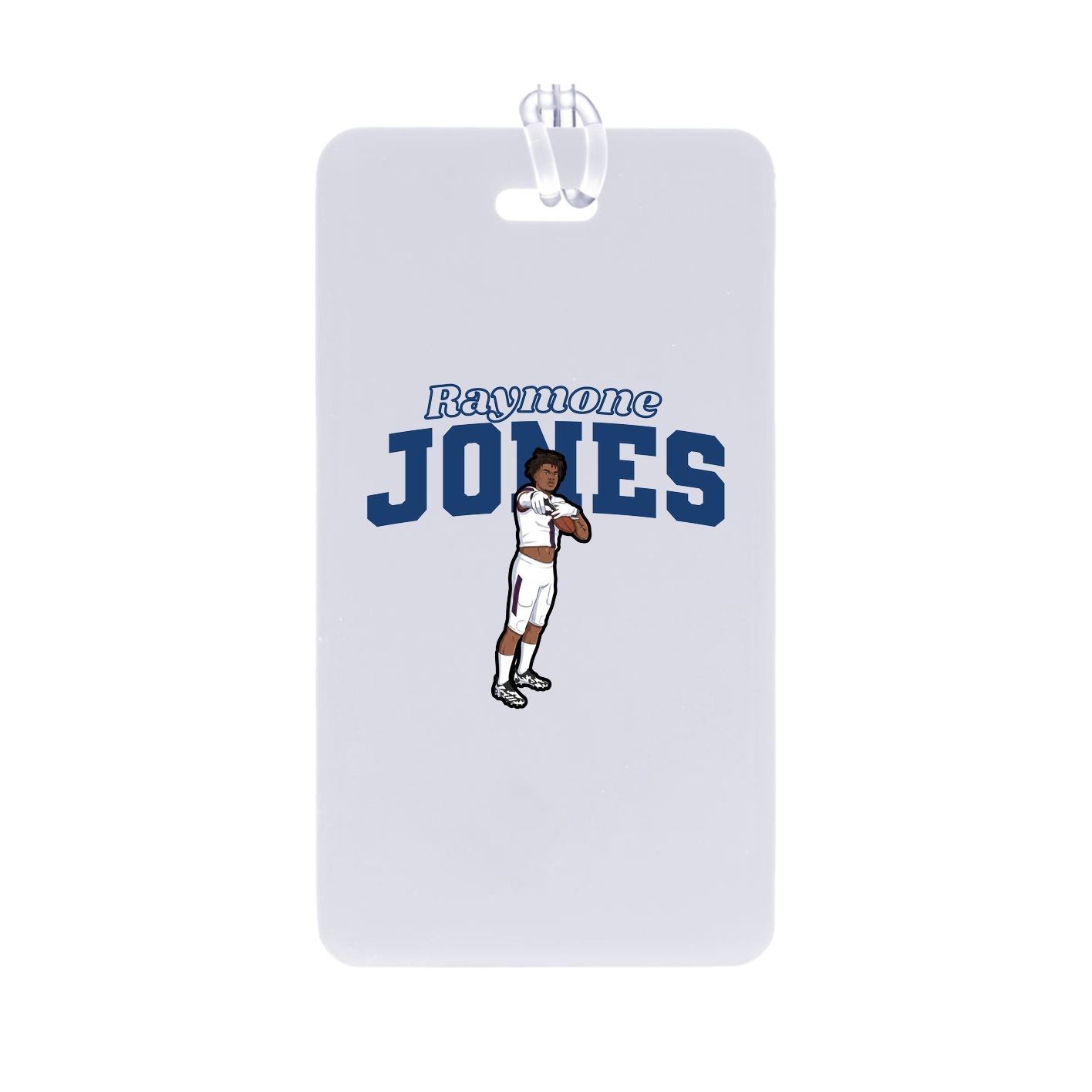 Bag Tag — Name Arch in Classic