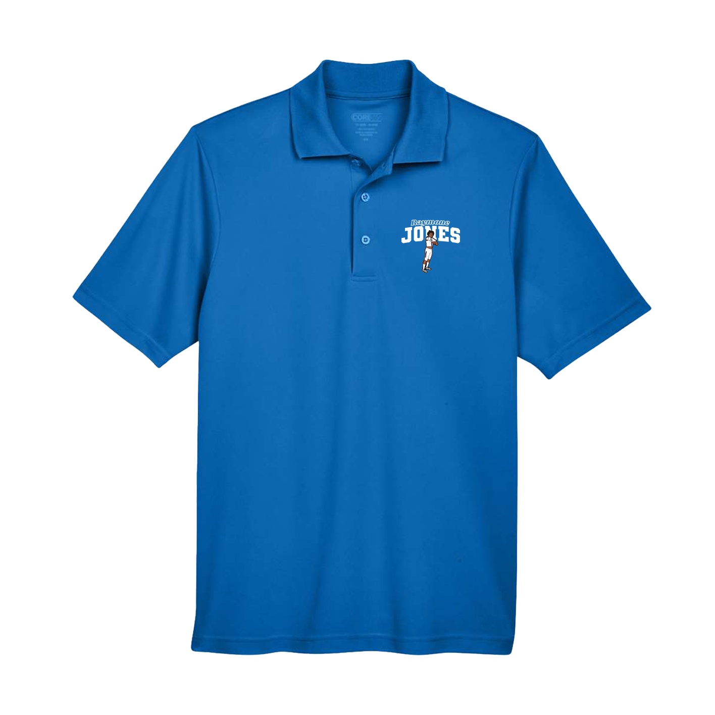 Performance Polo — Name Arch in Royal