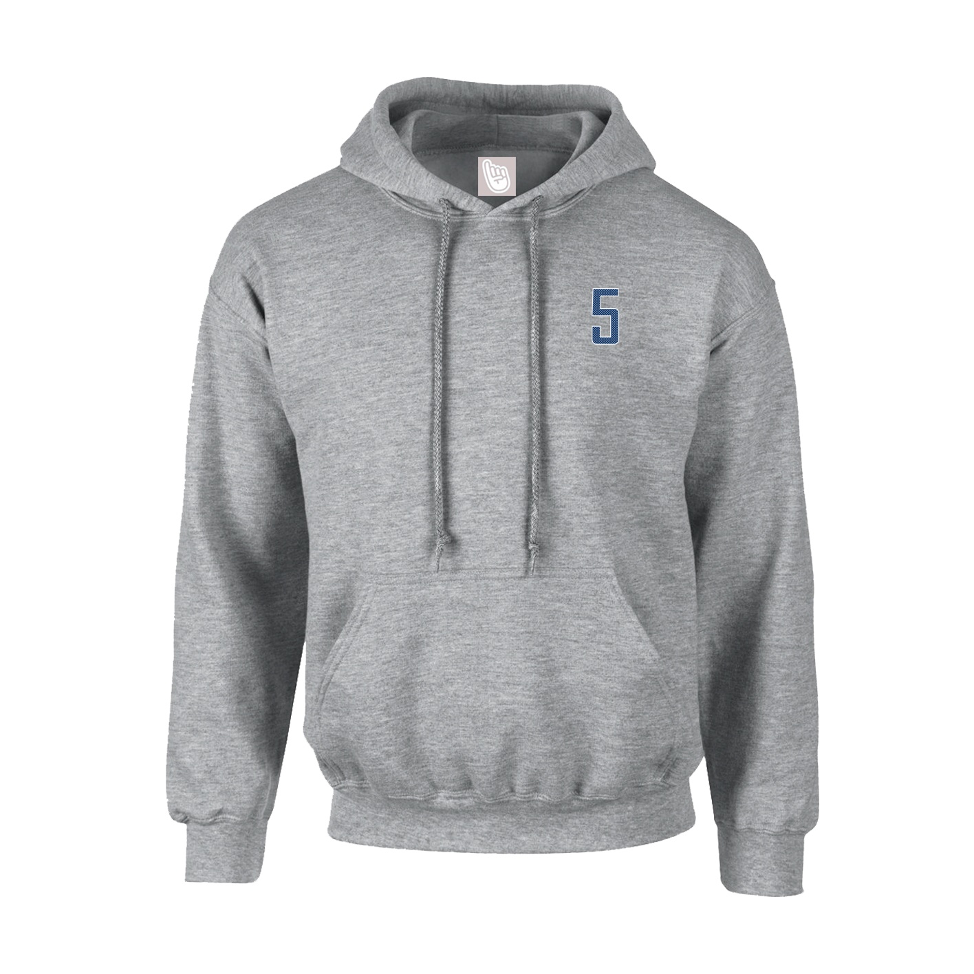 Youth Hoodie — Front Shirsy in Grey