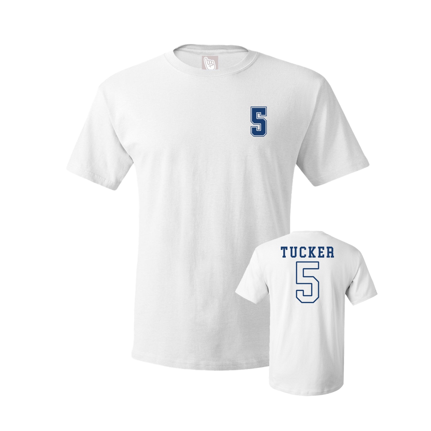 Tee — Chest Back in White