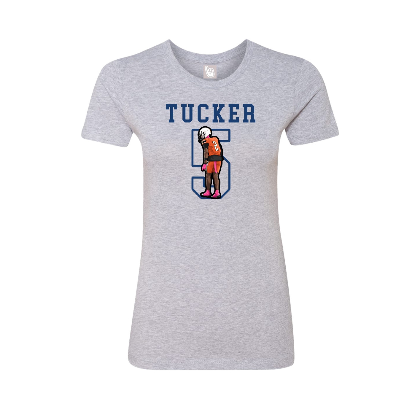 Fitted Women's Tee — Shirsey in Grey