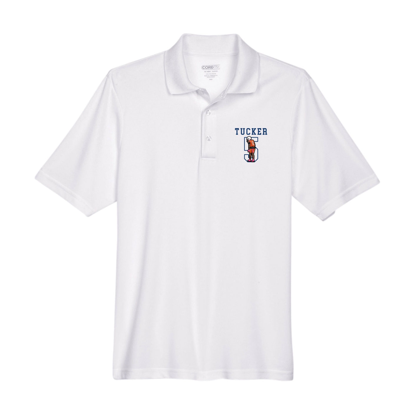 Performance Polo — Shirsey in White