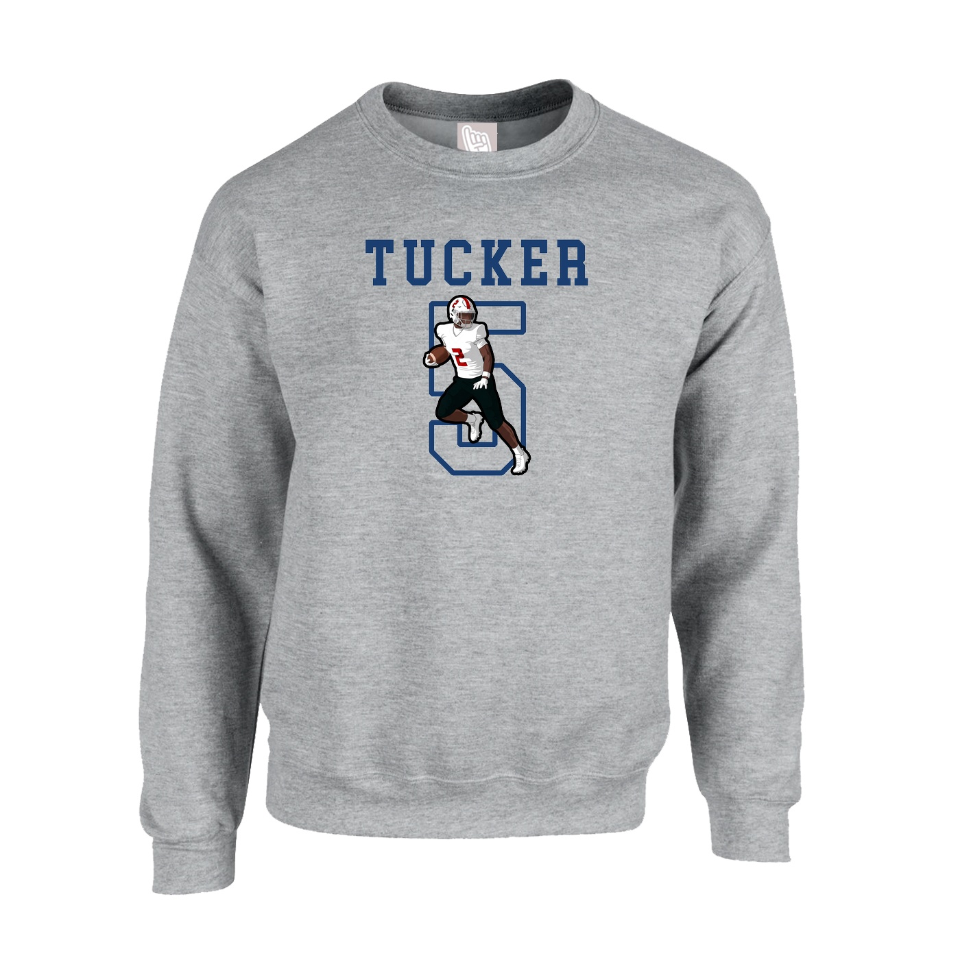 Fleece Crew — Shirsey in Grey