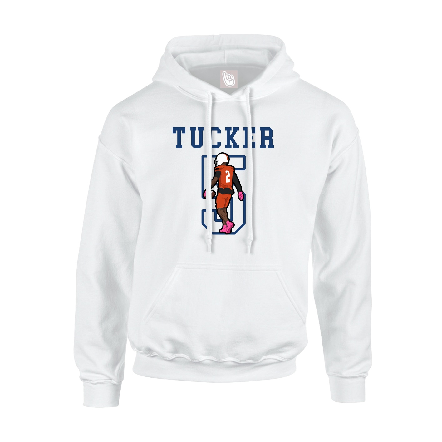 Hoodie — Shirsey in White