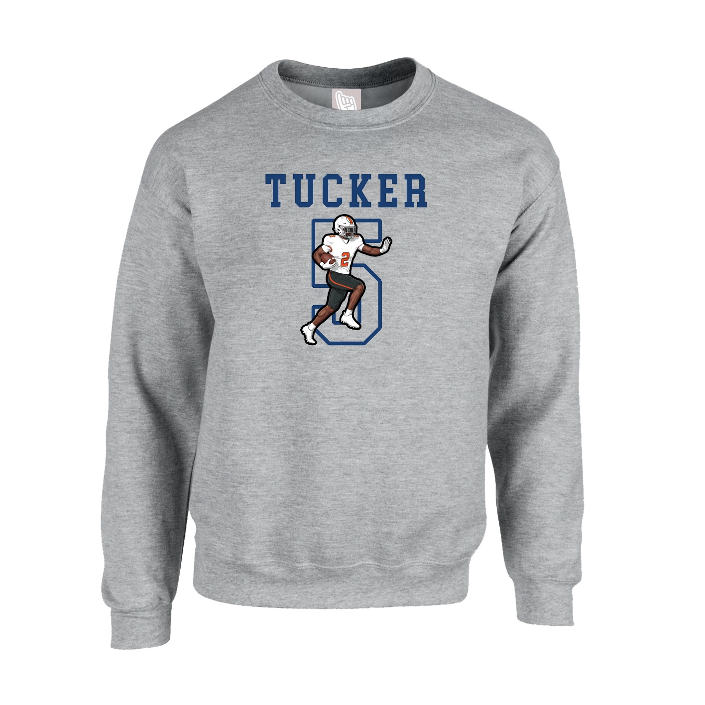 Fleece Crew — Shirsey in Grey